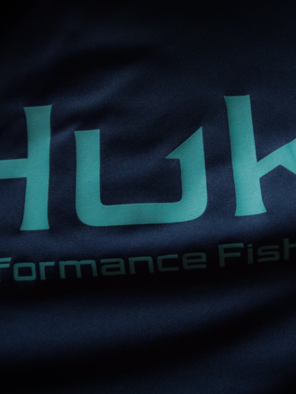 Huk Performance Fishing Blue LS Hoodie WindShirt (L) OMG! 😎 🐟